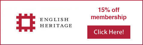 English Heritage 15% off membership