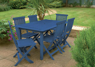 Beaumont Blue Garden Furniture Colour