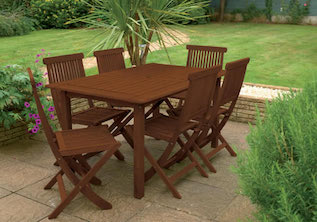 Deep Russet Garden Furniture Colour