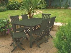 Old English Green Garden Furniture Colour