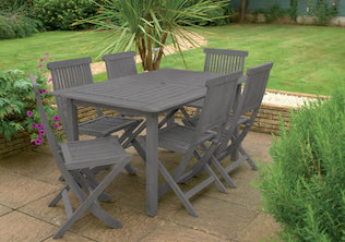 Silver Birch Garden Furniture Colour