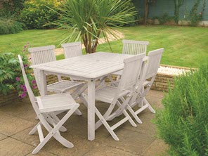 White Daisy Garden Furniture Colours