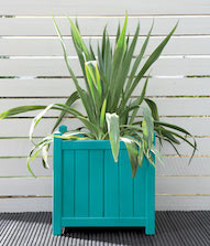 Beach Blue Planter Colour